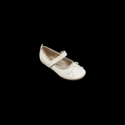 Jolene Ivory Ballet Flat w/ Simple Bow