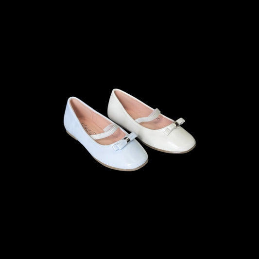 Jolene Narrow Fit Girls' Dress Shoe w/ Small Bow
