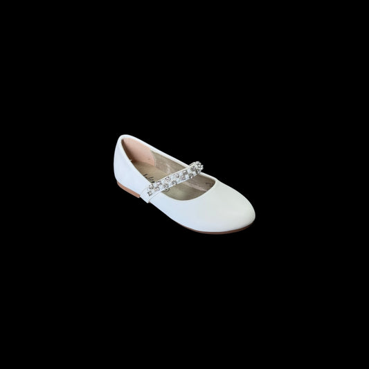 Jolene Flats w/ Rhinestones & Pearls