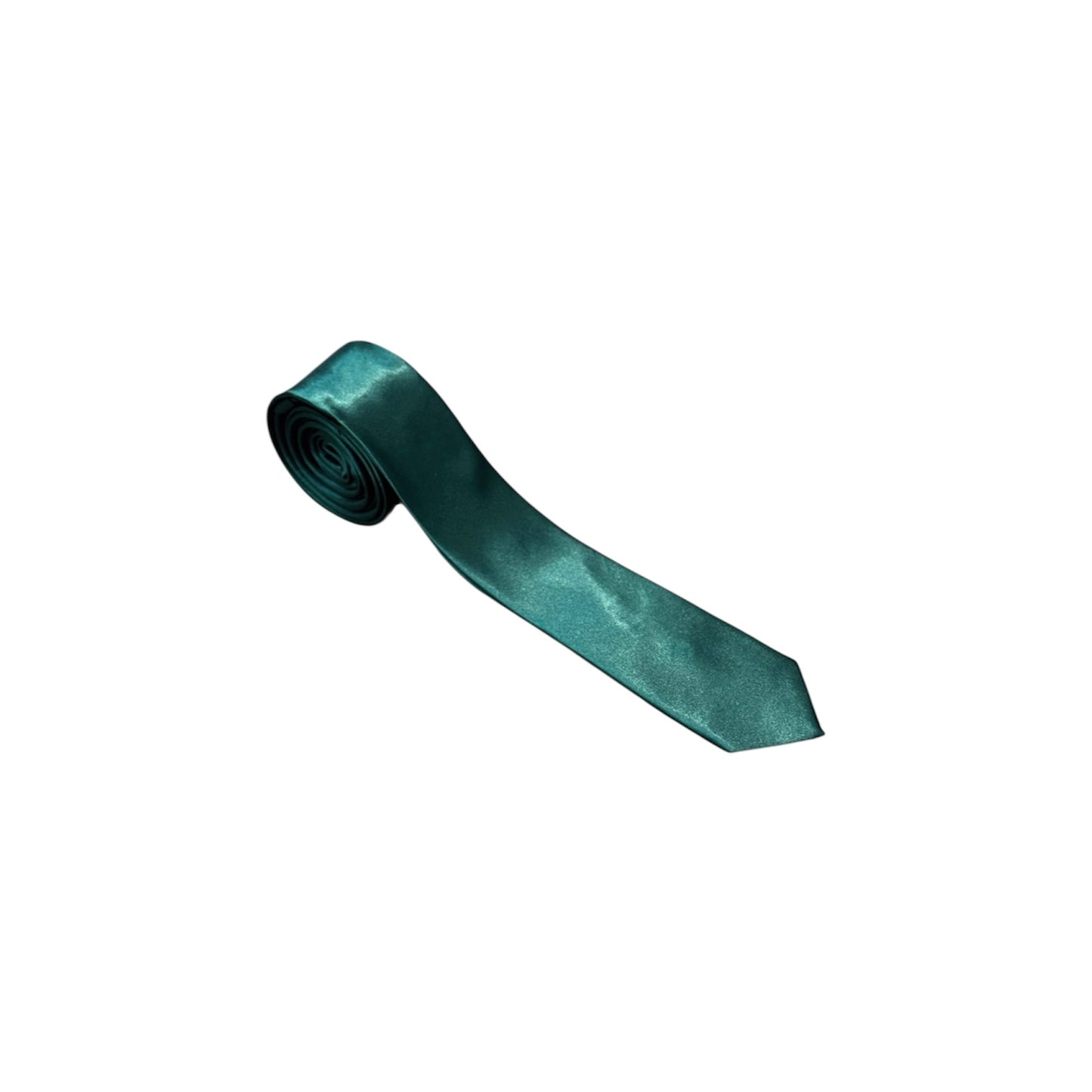 Mens Narrow Solid Colour Necktie