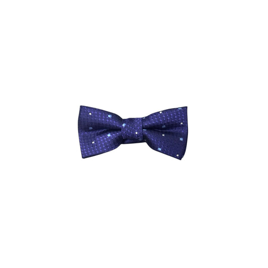 Boys Purple Pattern Bow Tie