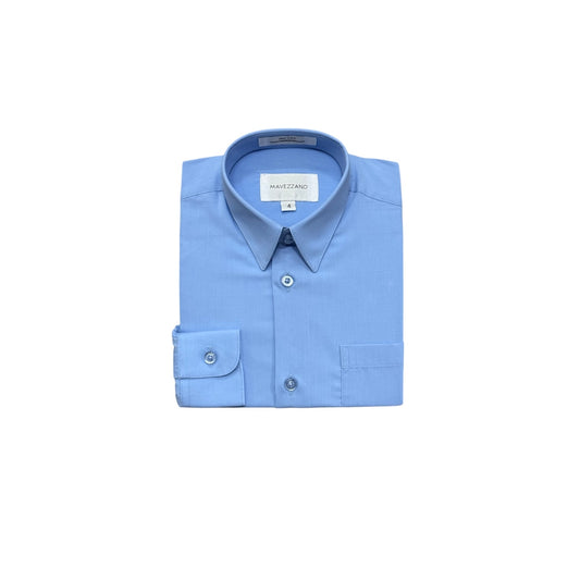 Mavezzano Slim-Fit Lt. Blue Dress Shirt