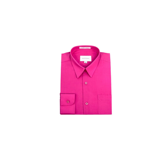 Mavezzano Slim-Fit Fuchsia Dress Shirt