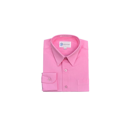 Mavezzano Slim-Fit Medium Pink Dress Shirt