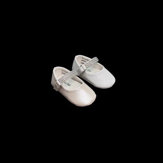 Fancy Kids Baby Shoe w/ Rhinestones Velcro Strap