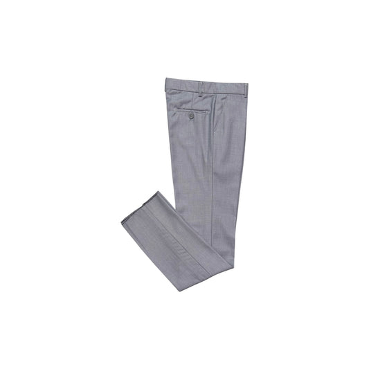 Mavezzano Slim Fit Boys' Wool Blend Grey Dress Pant