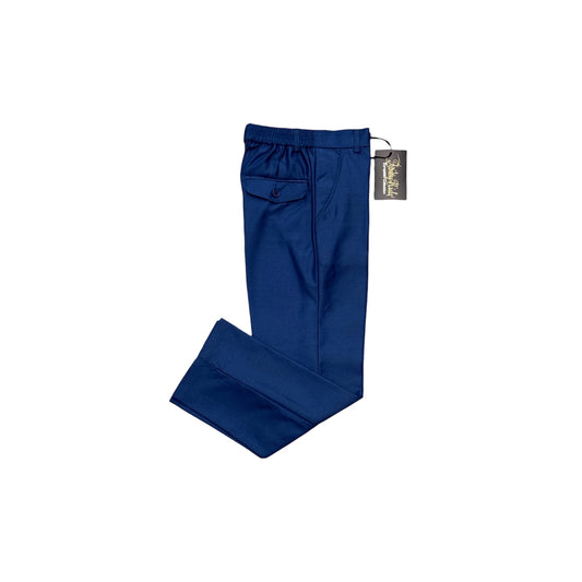 Fancy Kids Regular Fit Teal Dress Pants