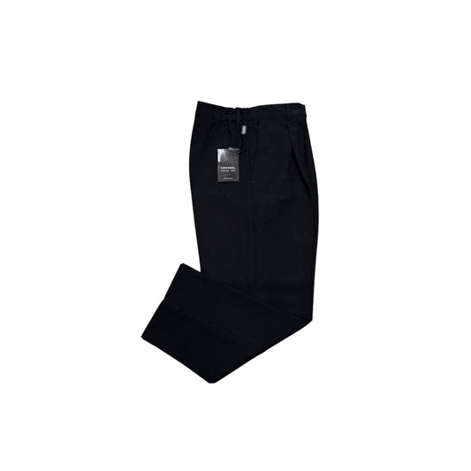 Genteel Classic Fit Black Dress Pant