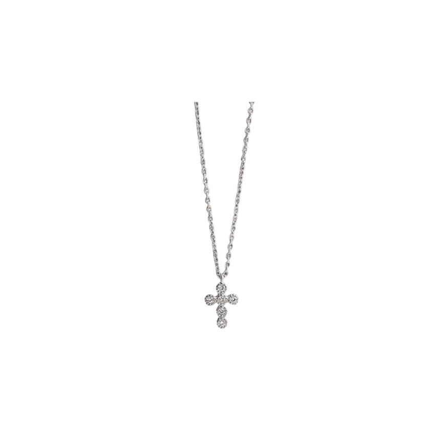 925 Sterling Silver Cross Pendant Necklace
