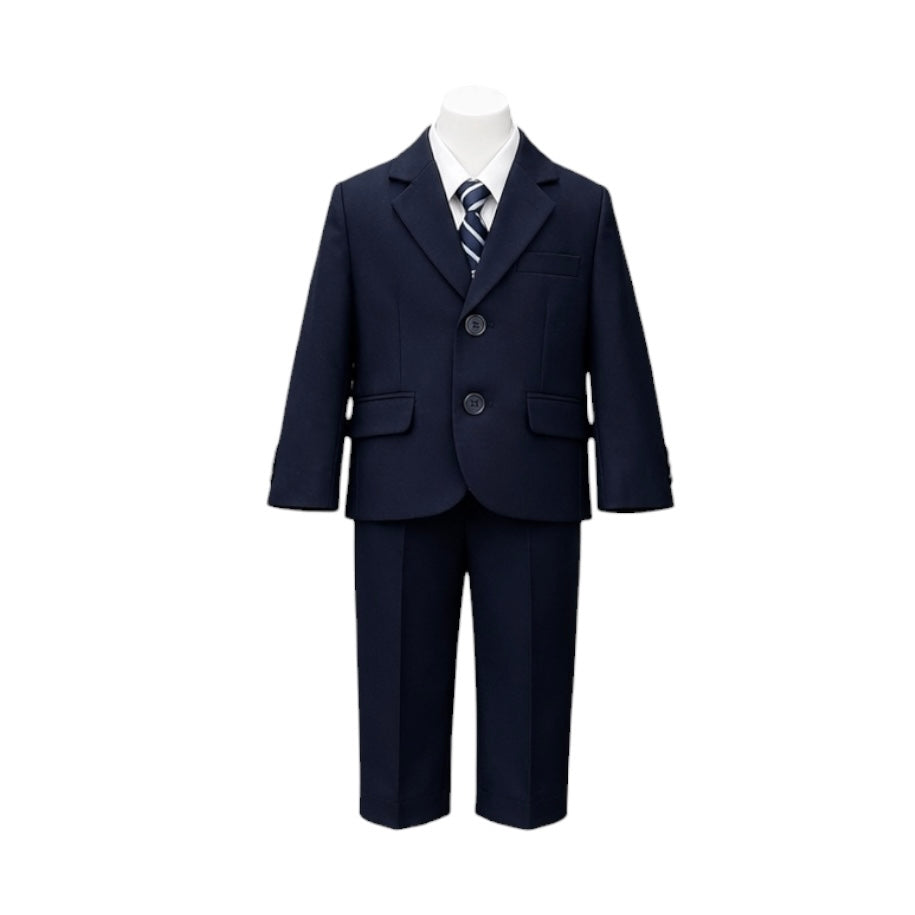 Fancy Kids 5-Piece Navy Baby Suit