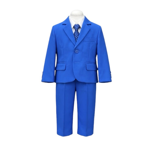 Fancy Kids 5-Piece Ocean Blue Baby Suit