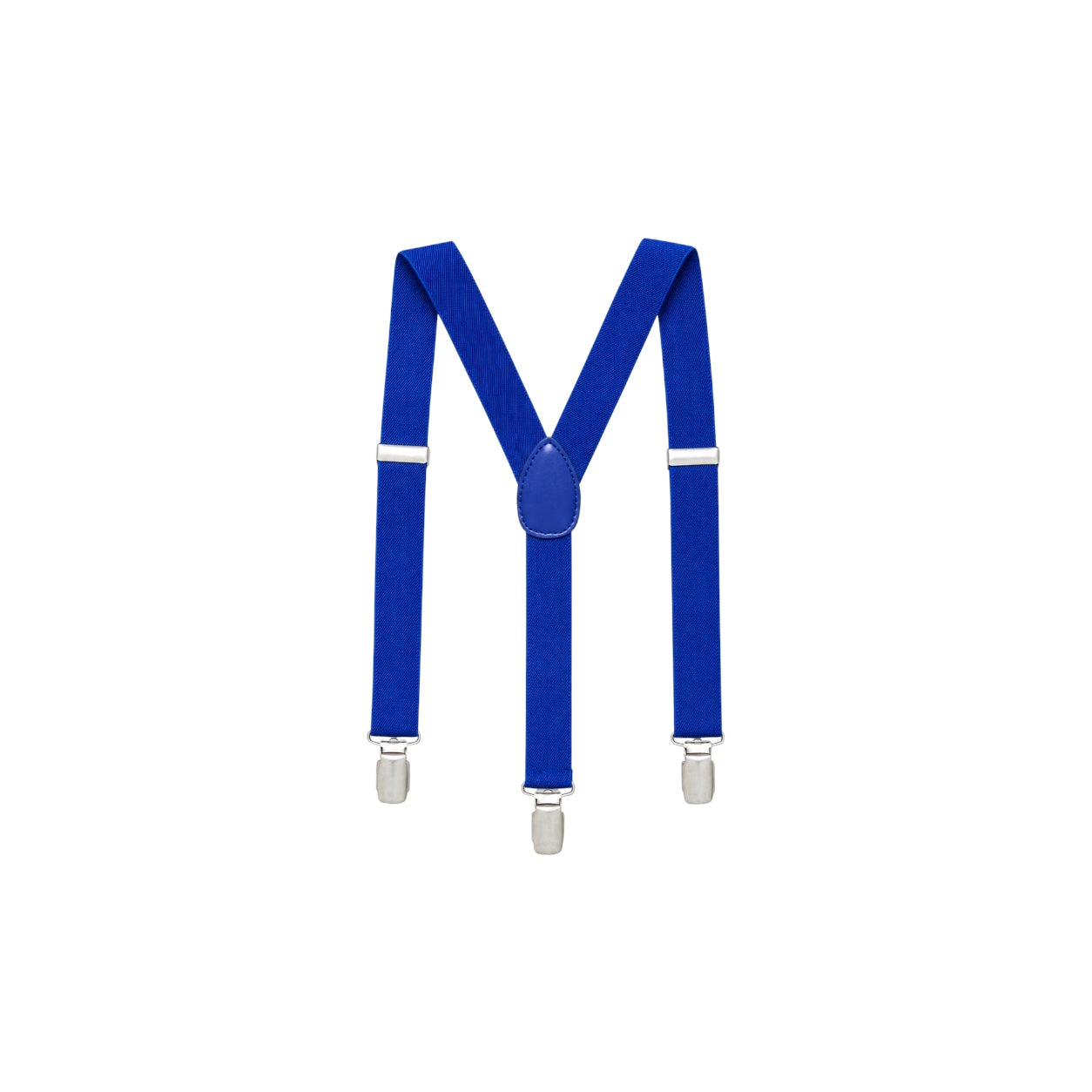 Mavezzano Boys’ Royal Blue Adjustable Suspenders