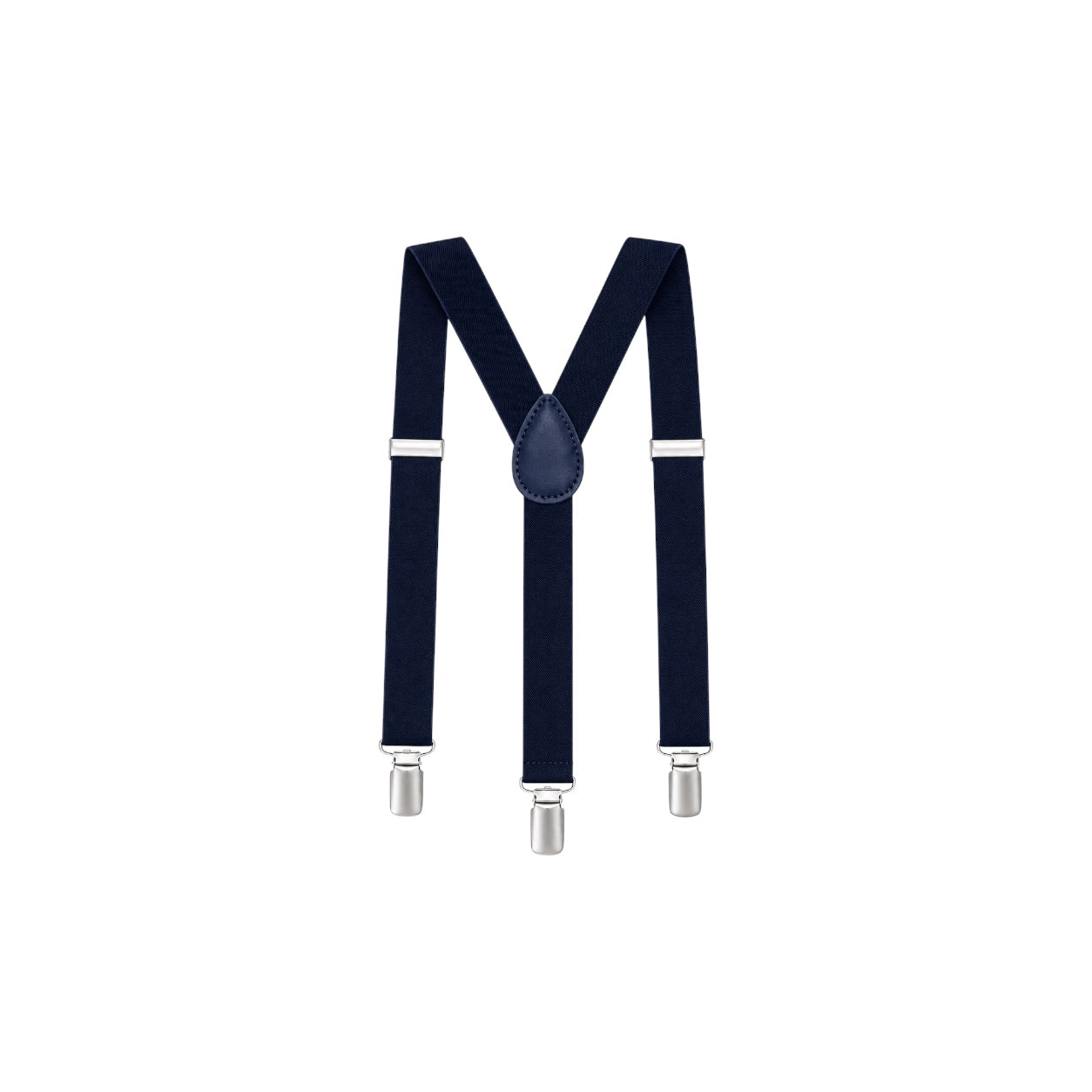 Fancy Kids Boys’ Navy Adjustable Suspenders