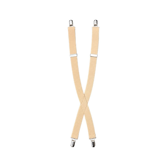 Boys’ Beige Adjustable Suspenders