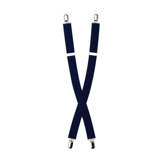 Boys’ Navy Adjustable Suspenders