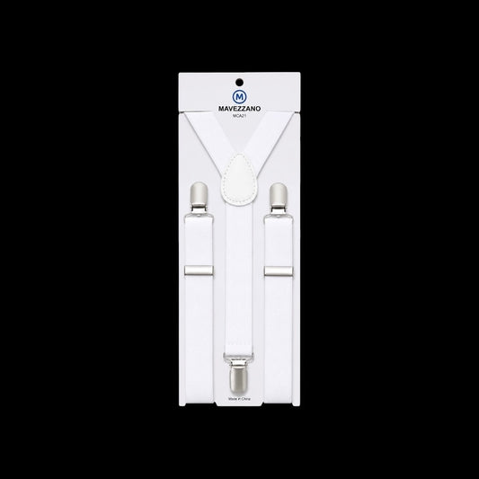 Mavezzano White Suspender