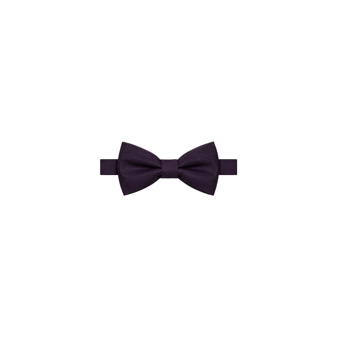 Classic Solid Satin Adjustable Bow Tie