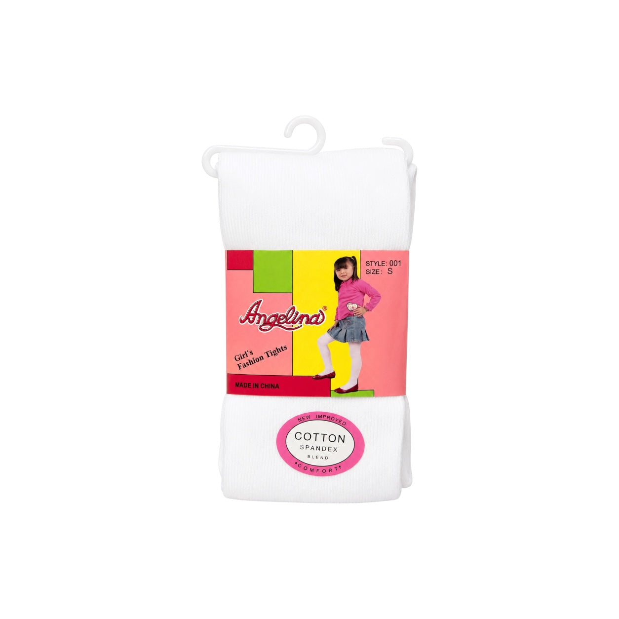 Angelica™ Premium White Winter Cotton Tights
