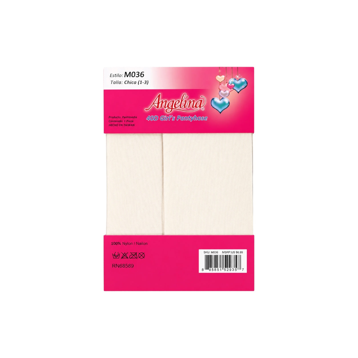 Angelina™ Girls' Classic Pantyhose