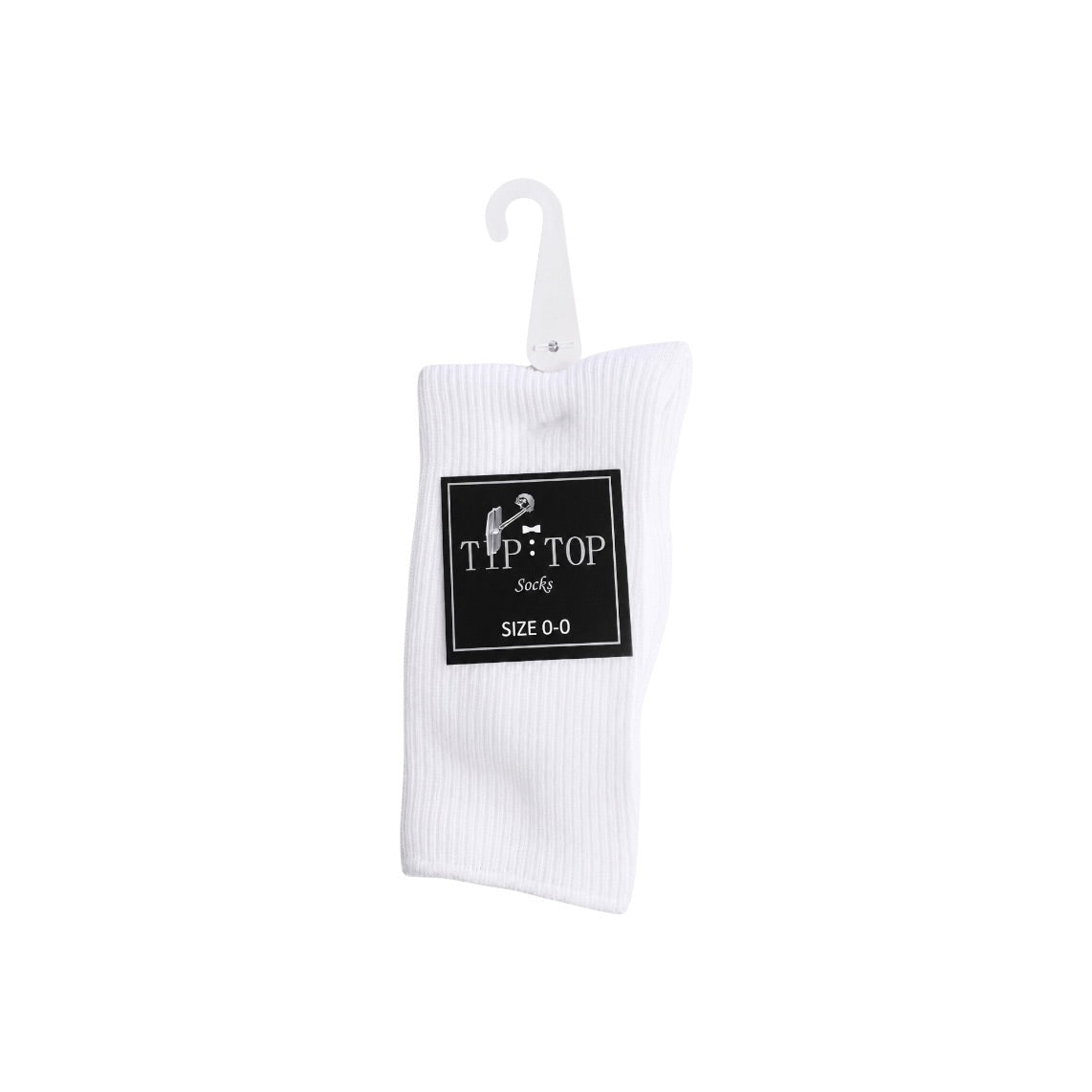 Boys' Tip Top White Formal Dress Socks