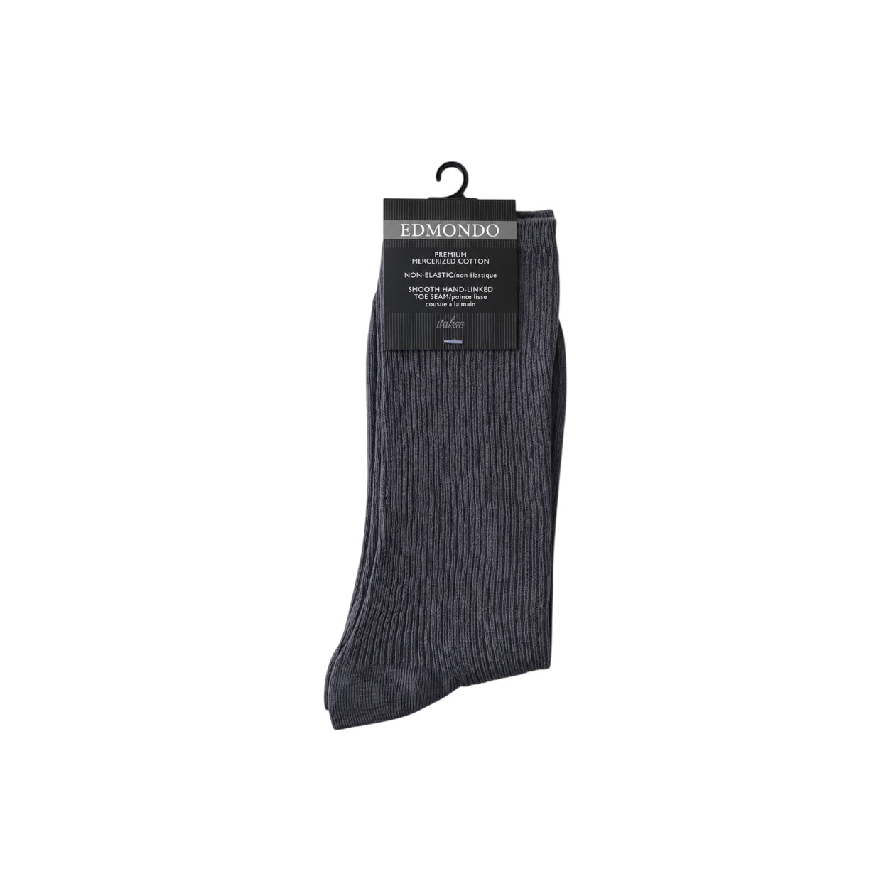 Edmondo Men's Elastic-Free Dress Socks