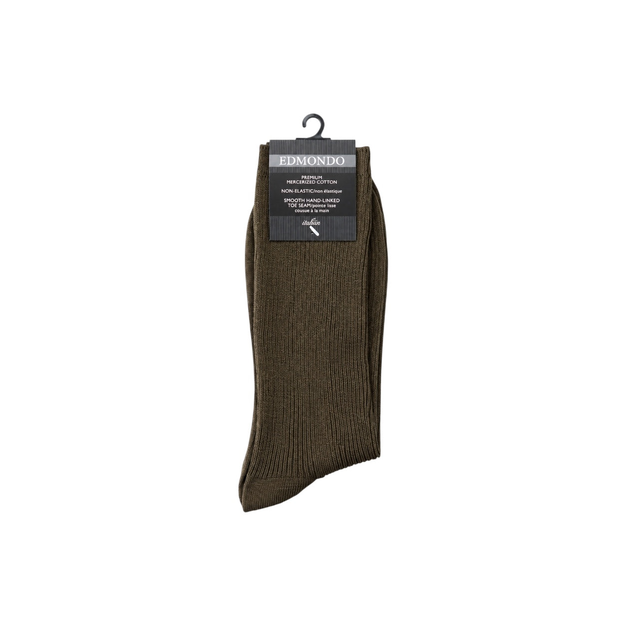 Edmondo Men's Elastic-Free Dress Socks