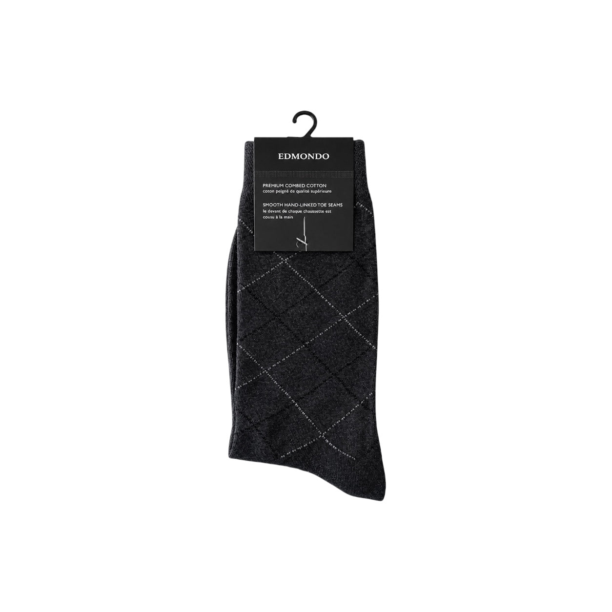 Edmondo Men's Cotton Blend Dress Socks