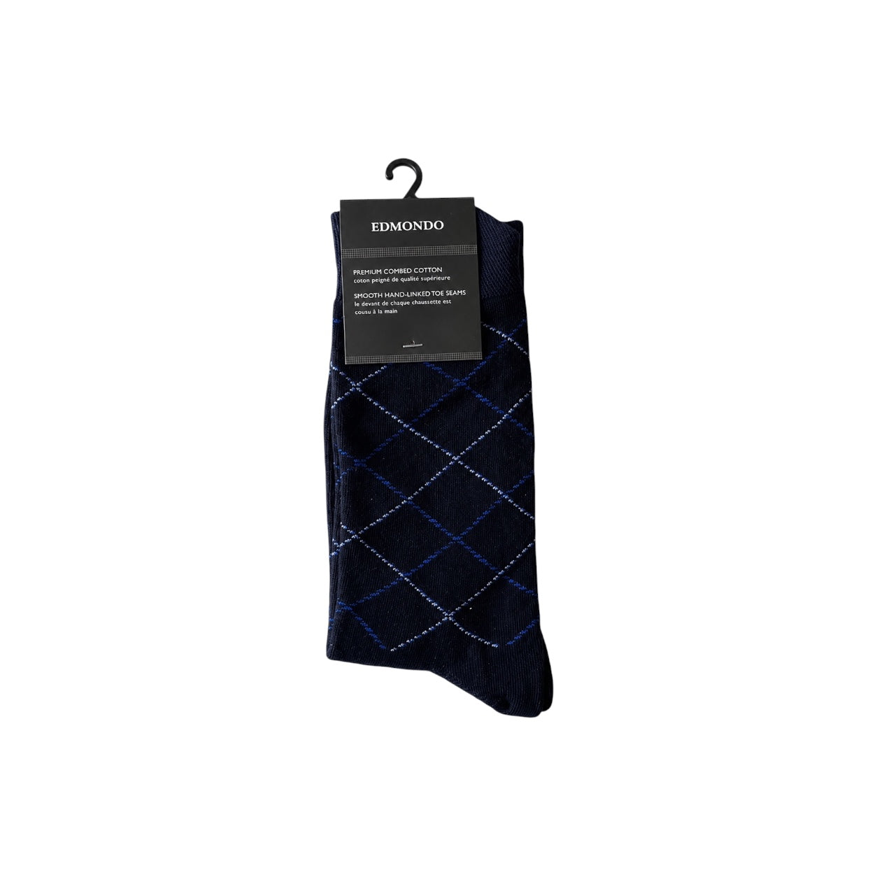 Edmondo Men's Cotton Blend Dress Socks
