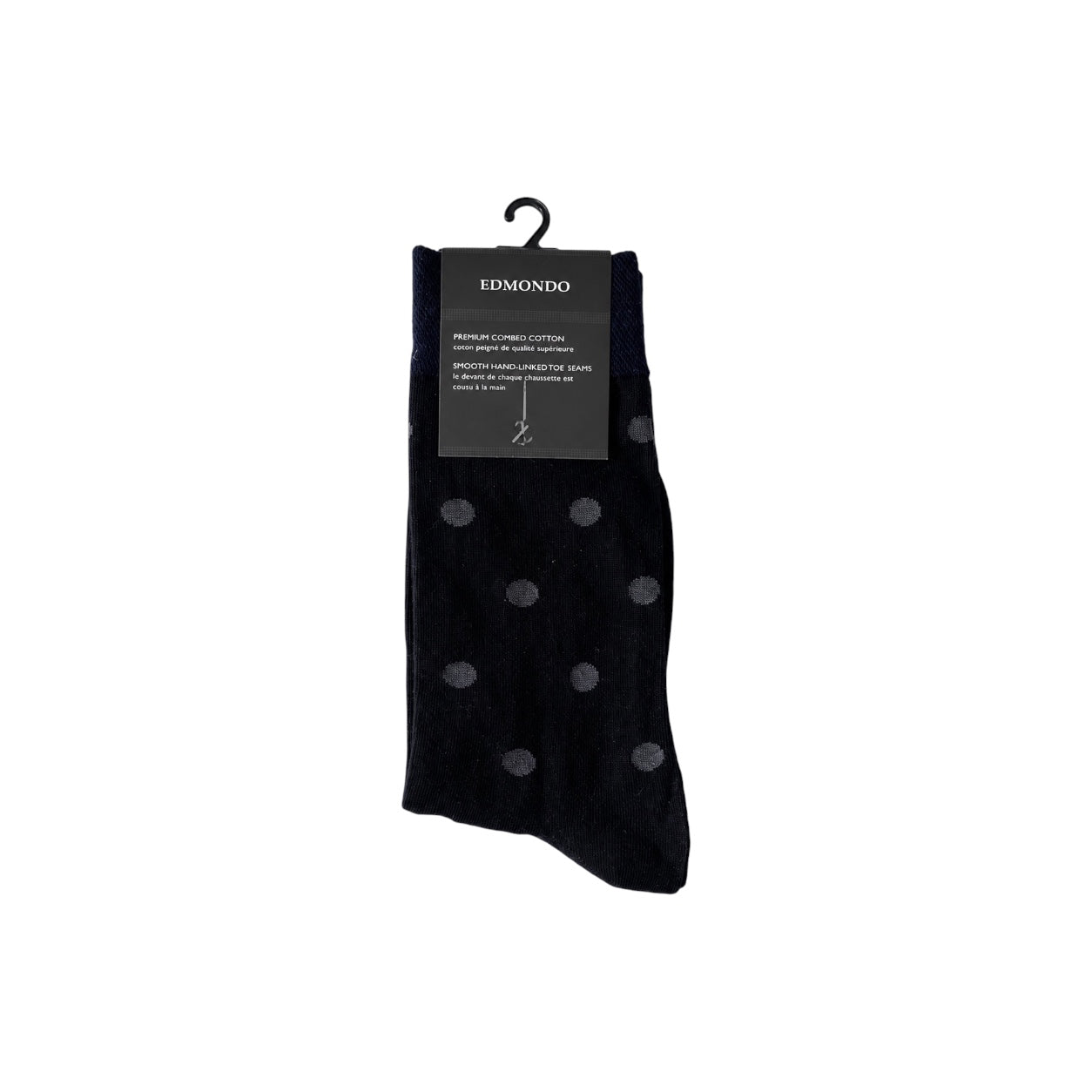 Edmondo Men's Cotton Blend Dress Socks