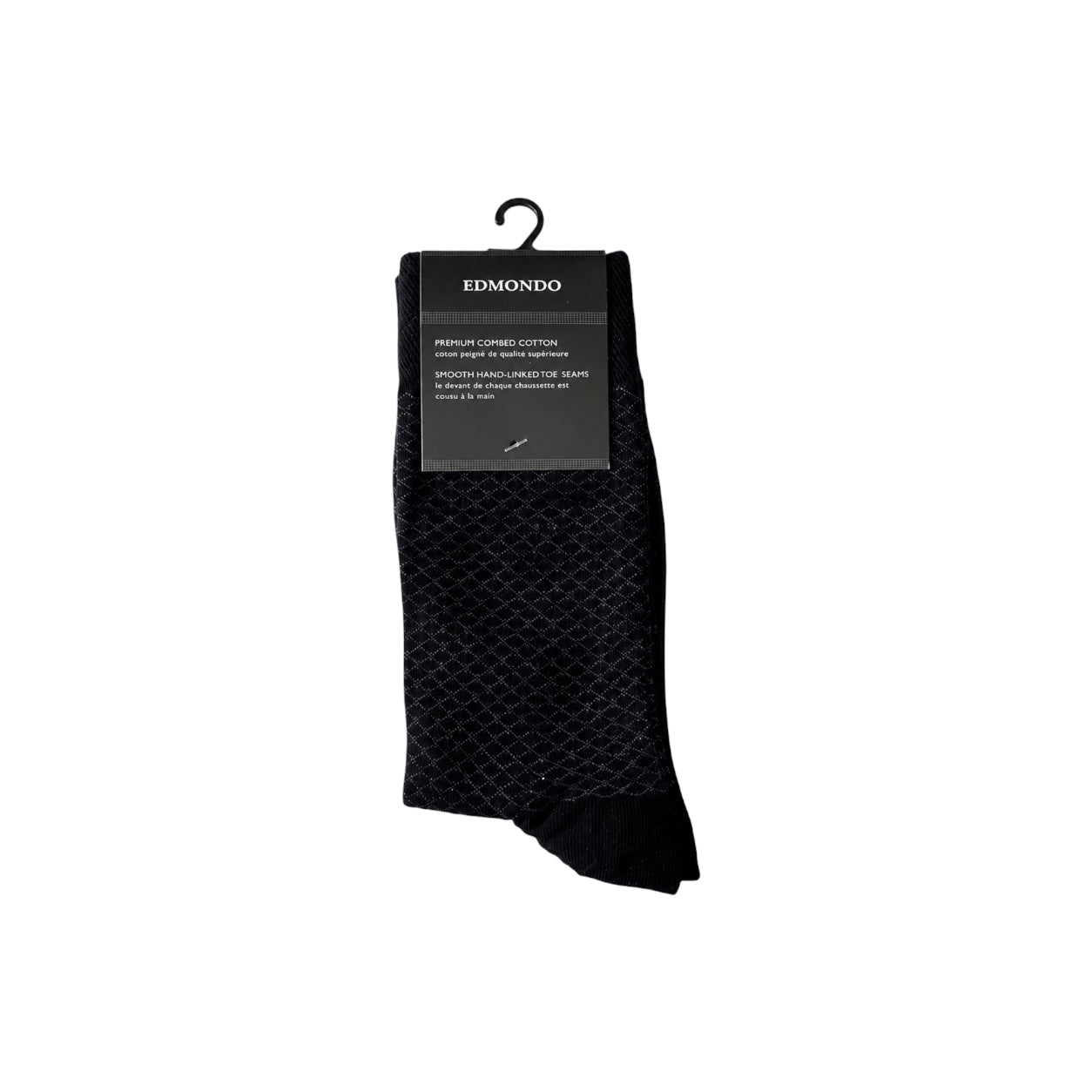 Edmondo Men's Cotton Blend Dress Socks