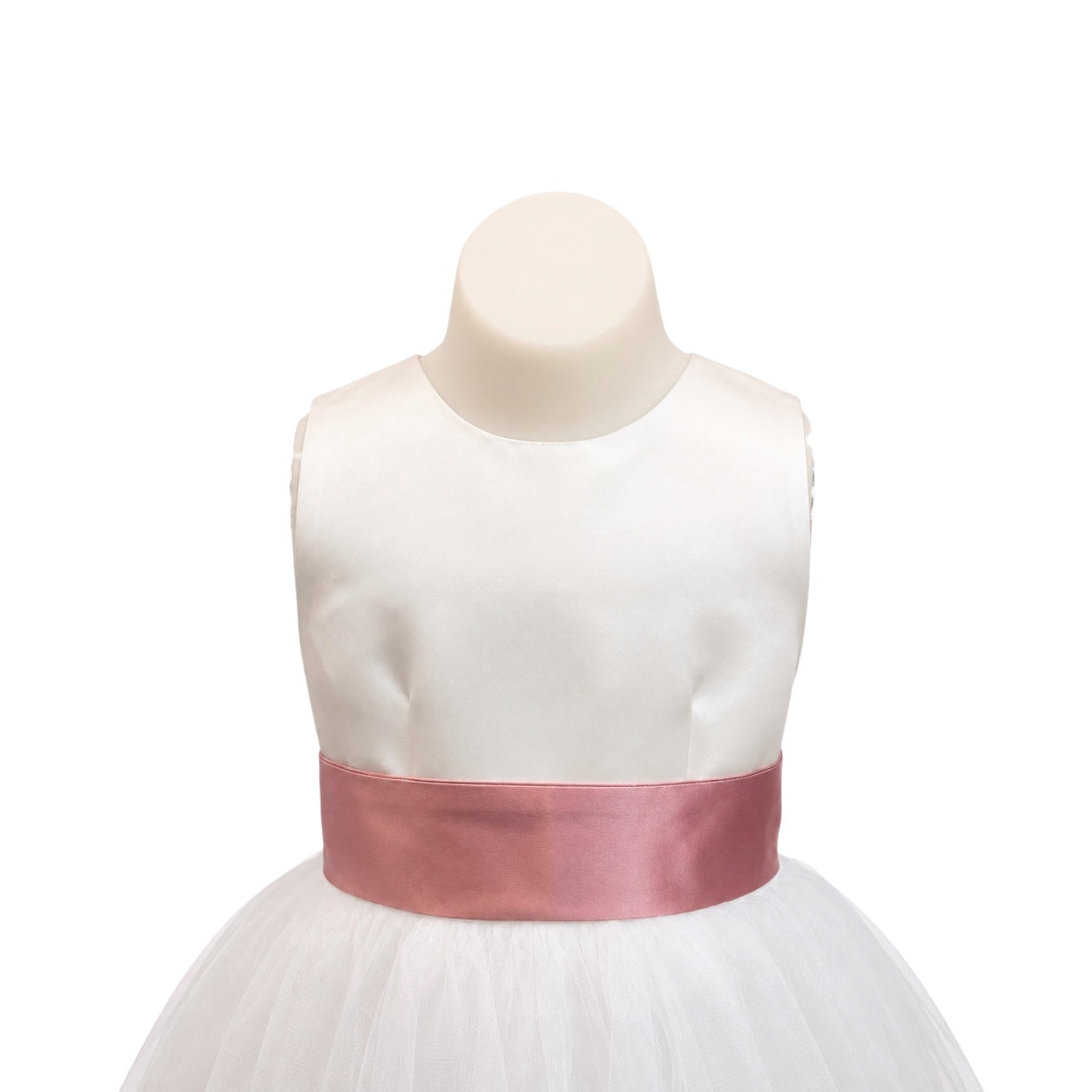 Dusty Rose Satin Sash