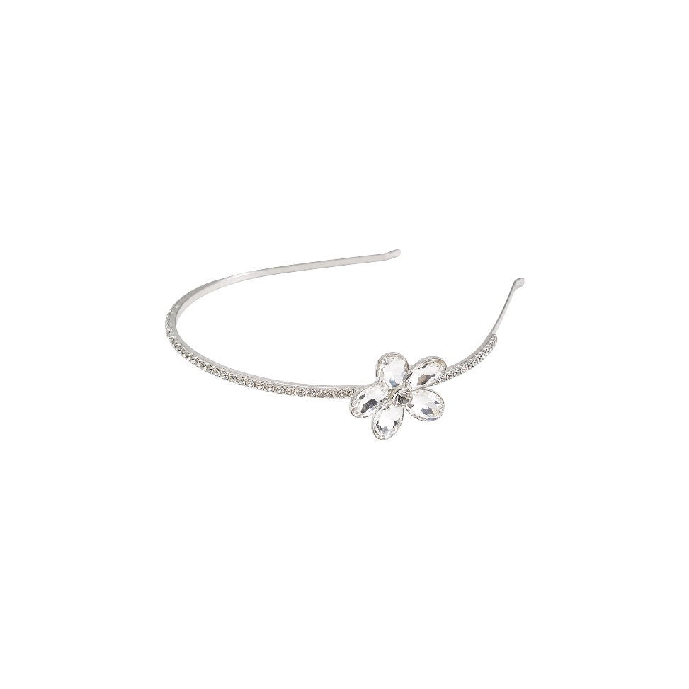 Crystal Flower Rhinestone Headband