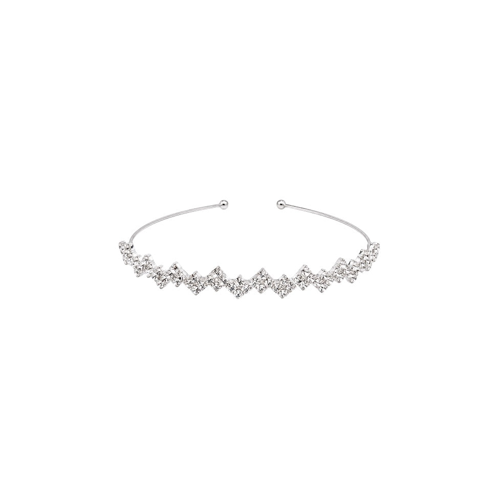 Zigzag Rhinestone Headband
