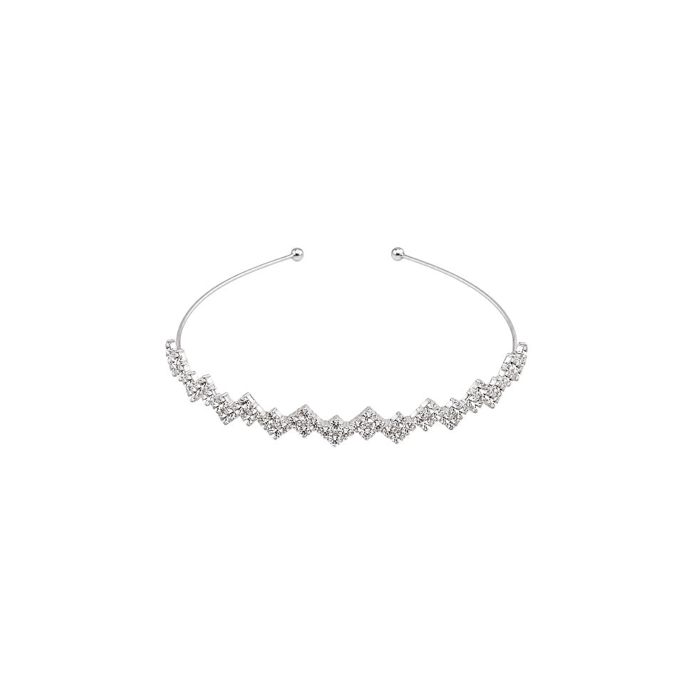 Zigzag Rhinestone Headband