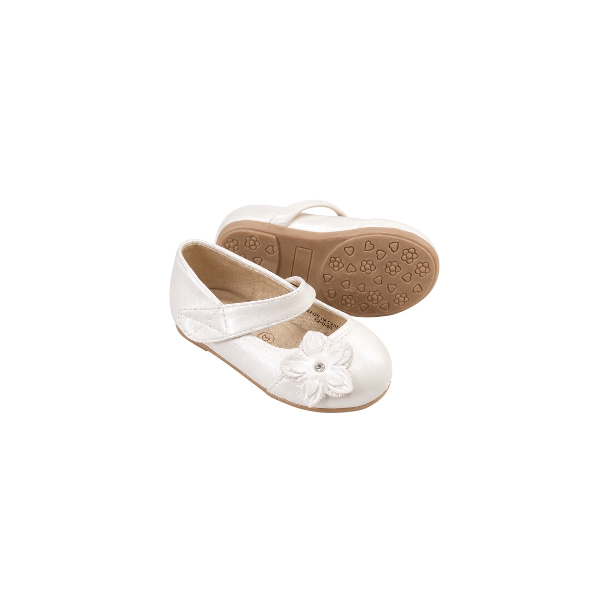 Jolene Ivory Floral Mary Jane Dress Shoes