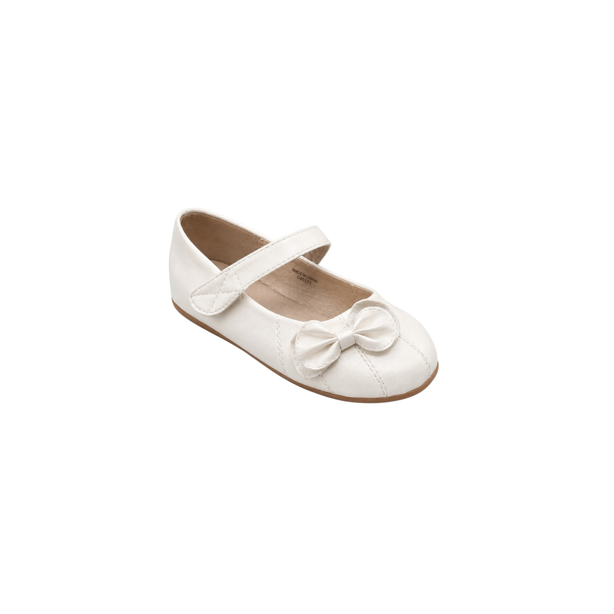 Jolene Ivory Bow Mary Jane Dress Shoes