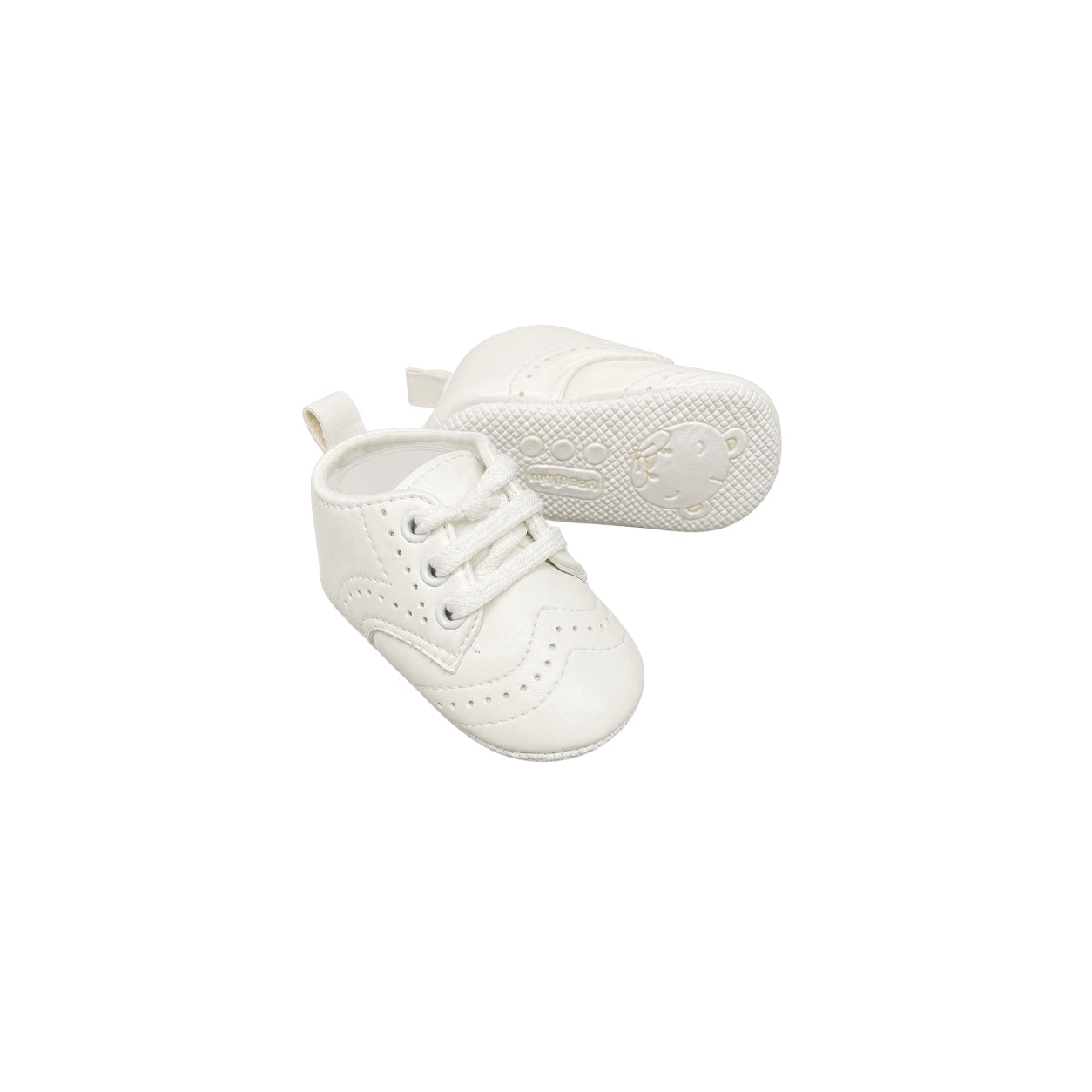 TenderToes Off-White Classic Pre-Walker Shoes (Soft Sole)