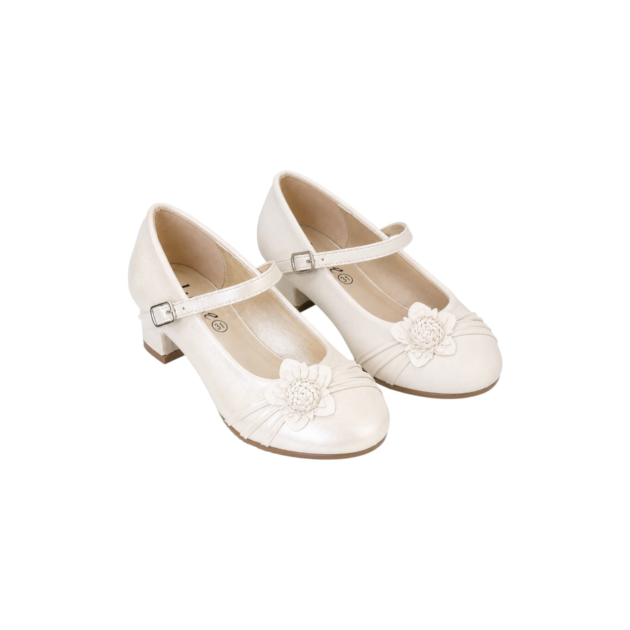 Jolene Girls' Floral Accent Dress Heel