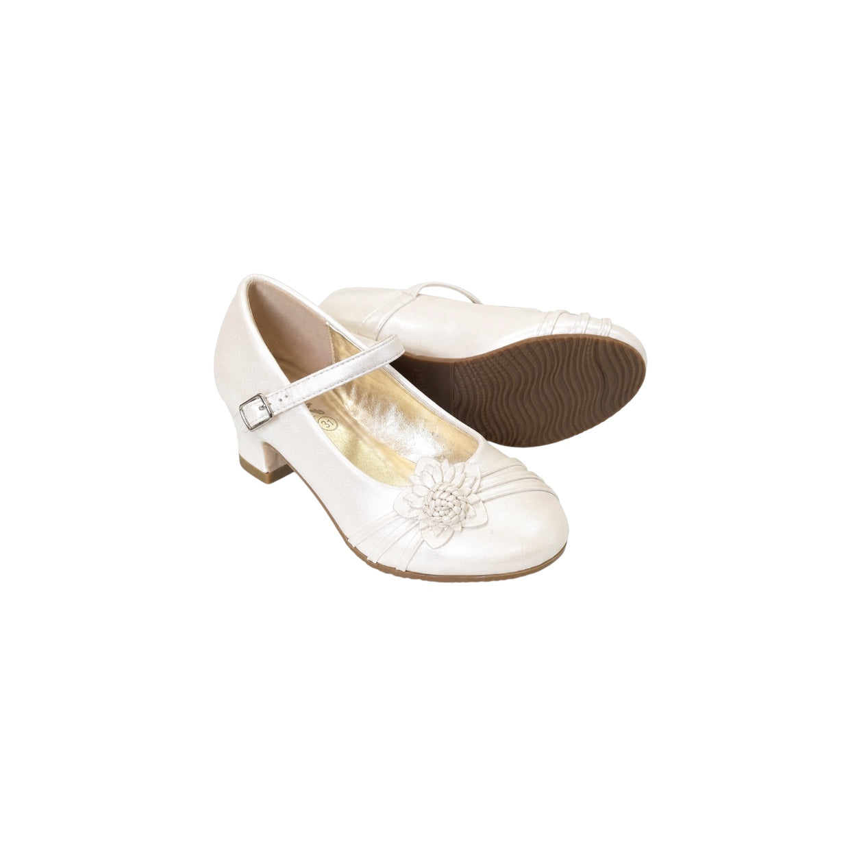 Jolene Girls' Floral Accent Dress Heel