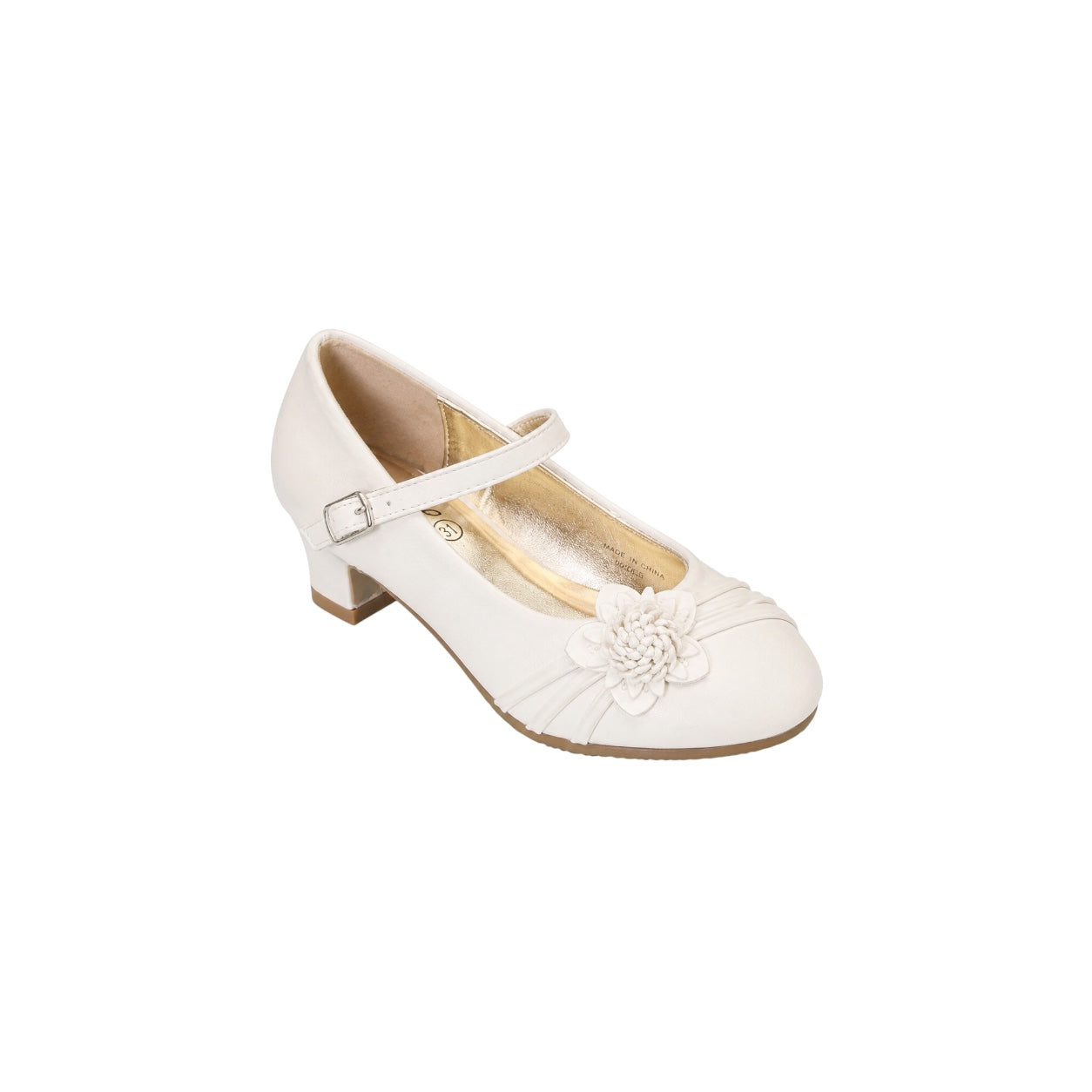 Jolene Girls' Floral Accent Dress Heel