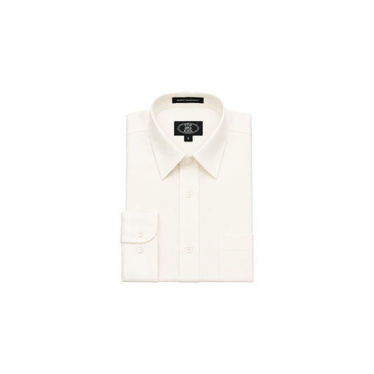 Top Kids Modern Fit Ivory Long Sleeve Dress Shirt (size 20)