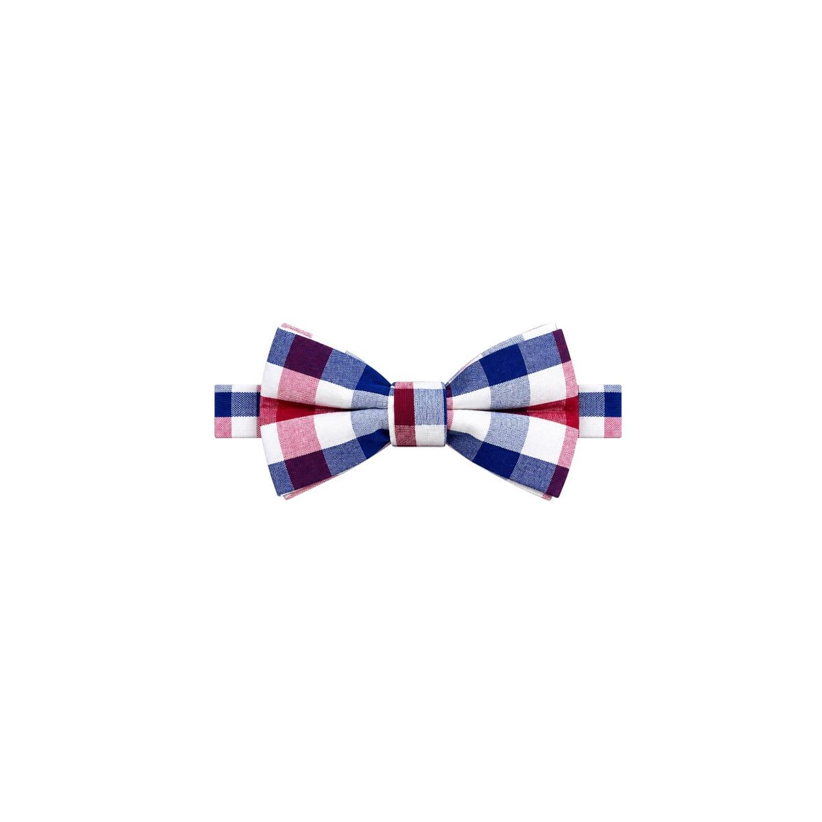 Mavezzano Boys’ Plaid Bow Tie