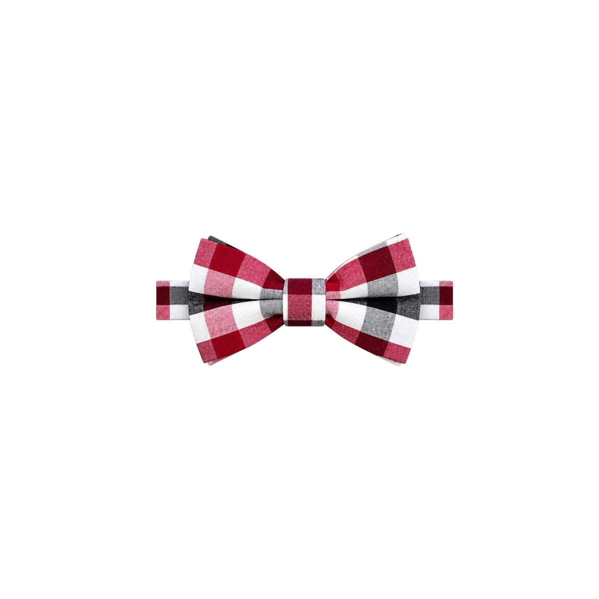 Mavezzano Boys’ Plaid Bow Tie