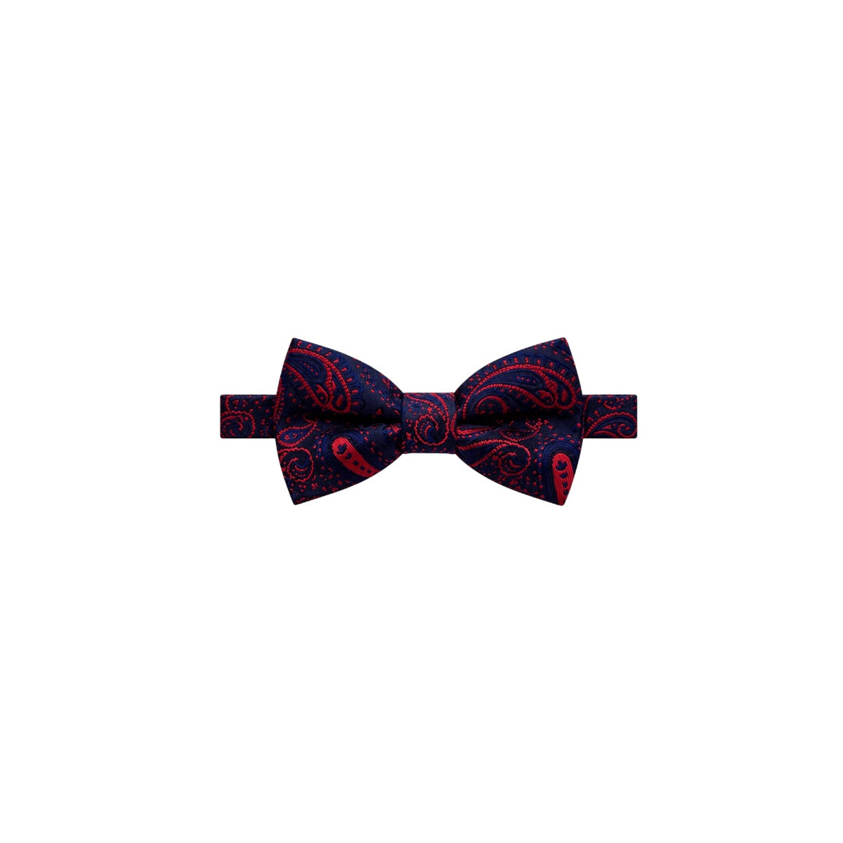 Boys’ Paisley Satin Bow Tie