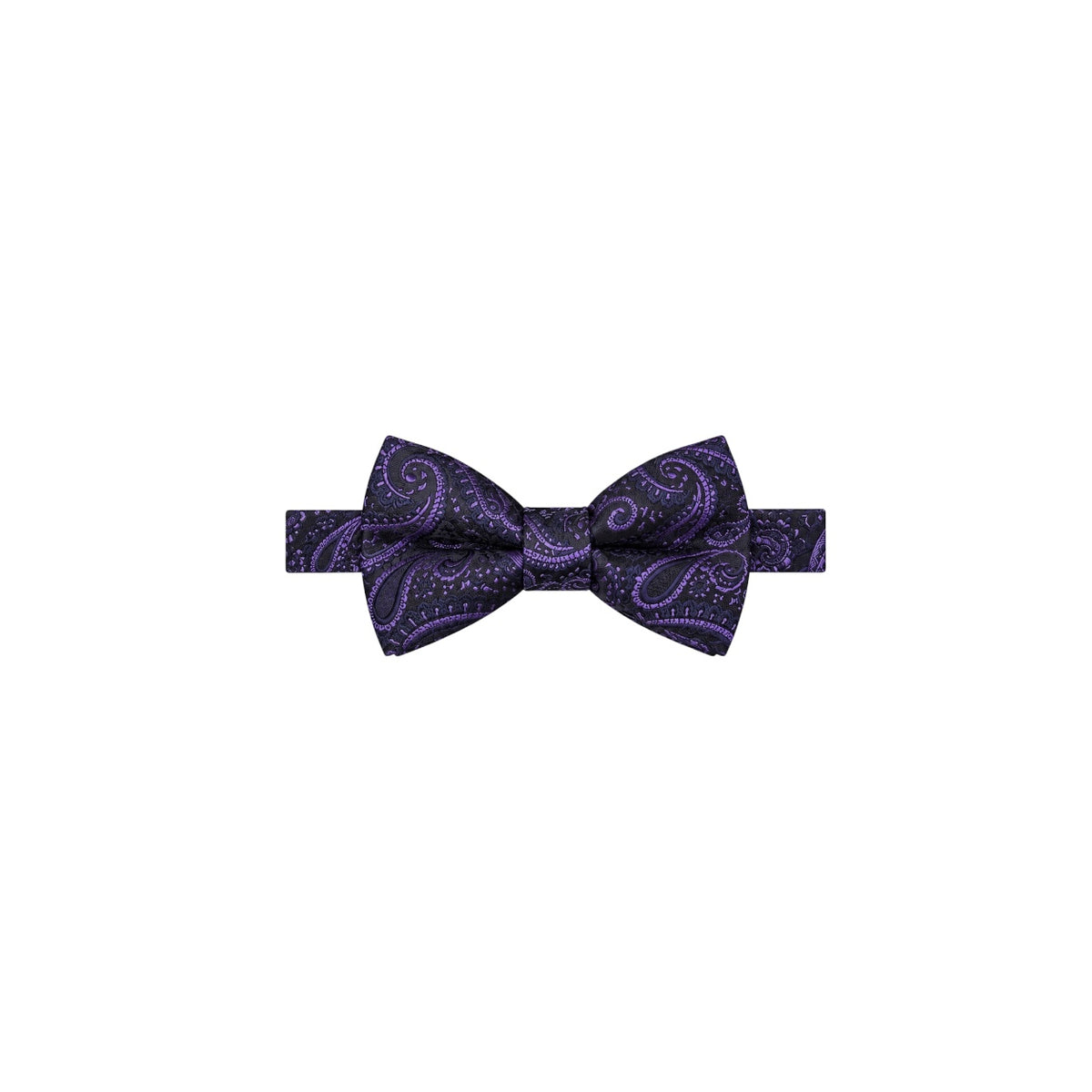 Boys’ Paisley Satin Bow Tie