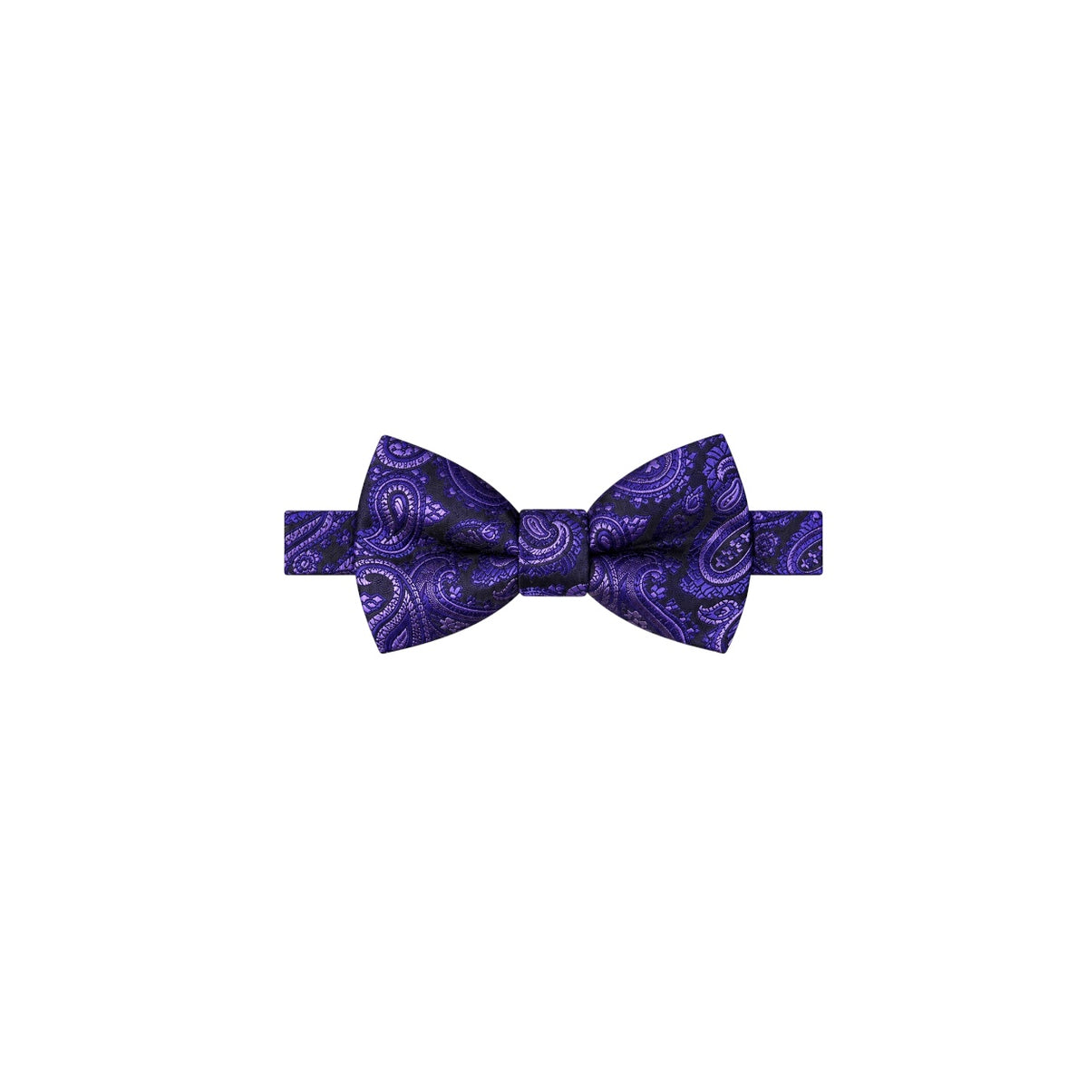 Boys’ Paisley Satin Bow Tie