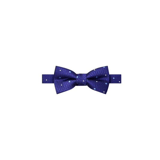 Boys’ Purple Dot Pattern Bow Tie