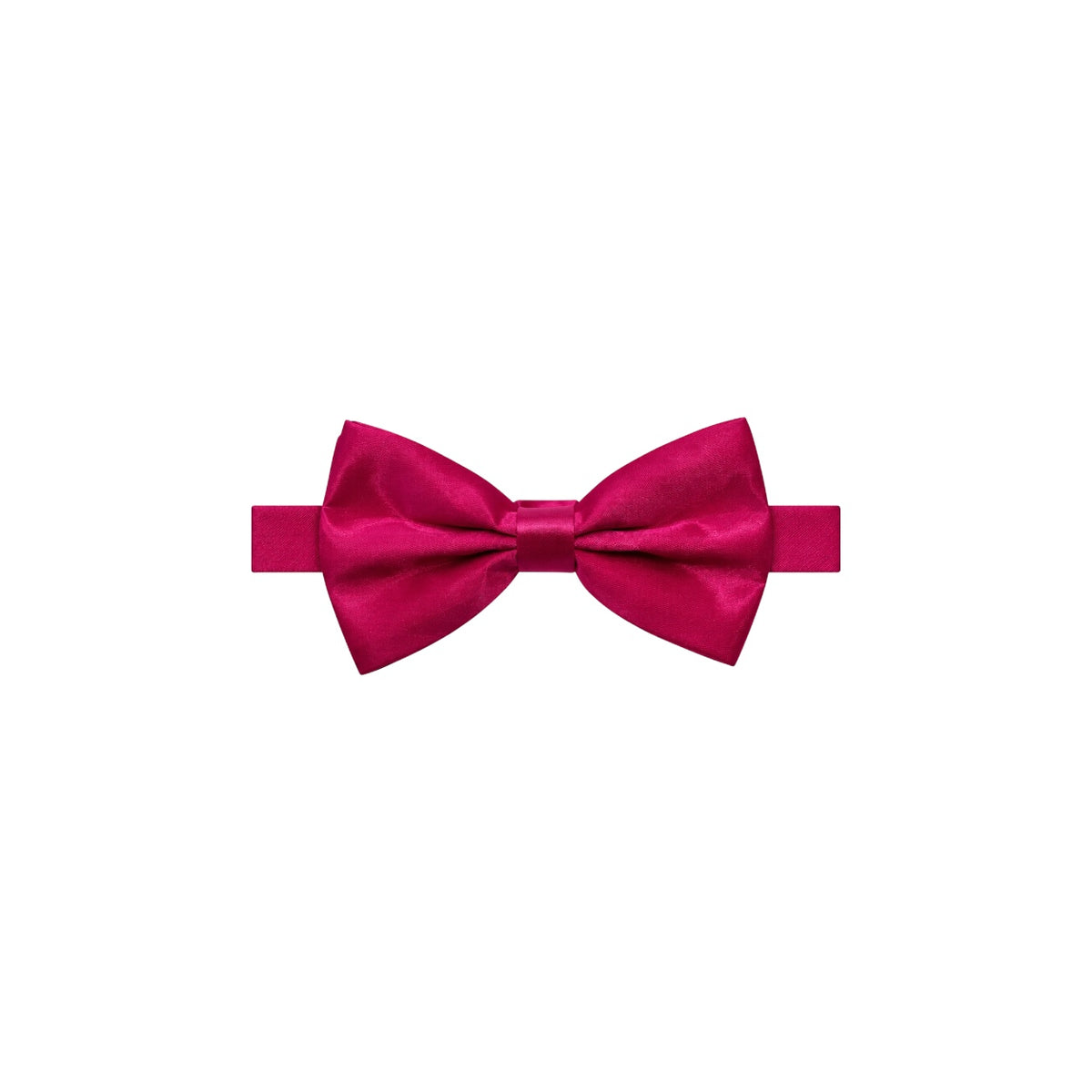 Men’s Fuchsia Satin Bow Tie