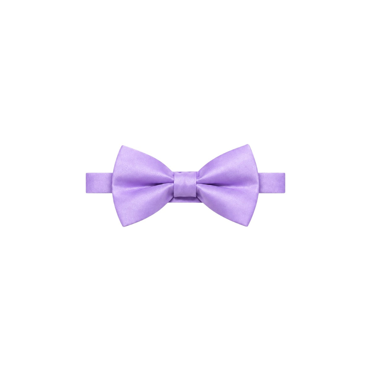 Men’s Classic Solid Satin Bow Tie