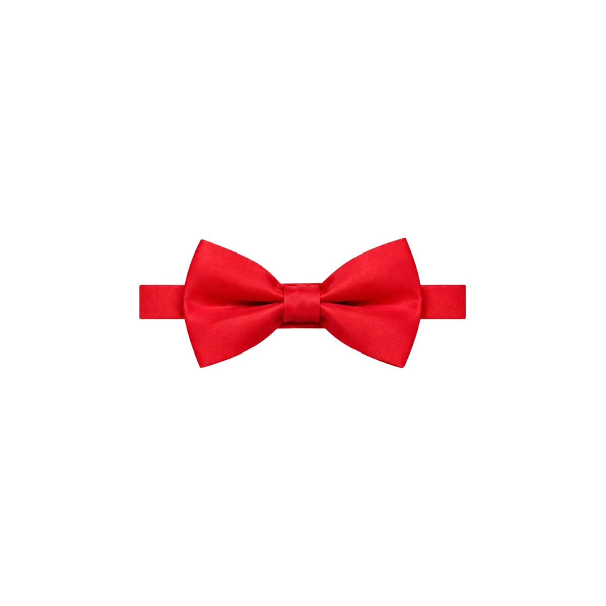 Men’s Classic Solid Satin Bow Tie